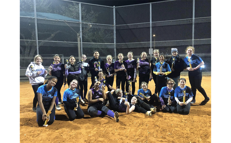 Fall 2024 End of Season 12U 1st Place Blue & 2nd Place Purple